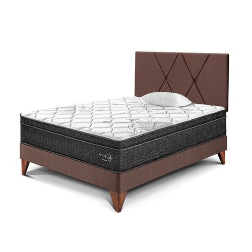 Dormitorio Pocket Star C/loft 1.5 plazas Chocolate Paraiso