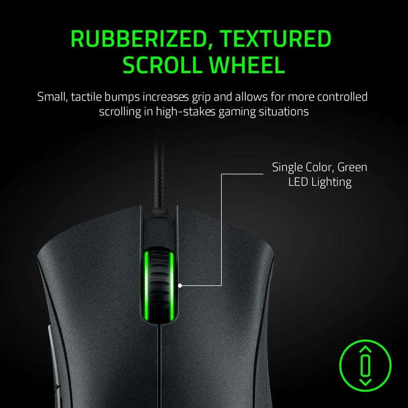 MOUSE-RAZER-DEATHADDER-ESSENTIAL-6400-DPI-NEGRO