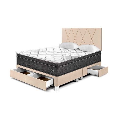 Dormitorio Pocket Star C/loft Queen Champagne Paraiso