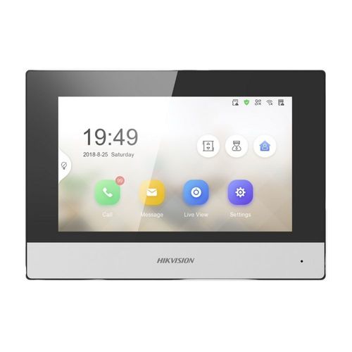 Pantalla Tactil de Video Portero 7" Hikvision Ip