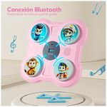 Maquina-de-Boxeo-Musical-para-Niños-con-Bluetooth-Y-Guantes-de-Regalo-Rosado-RZ1