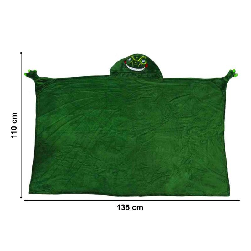 Manta-Abrigo-con-Capucha-con-Luces-LED-Dinosaurio-Verde-MD