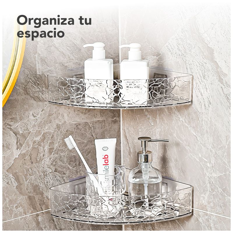 Organizador-Esquinero-de-Baño-con-Pegatina-Blanco-F84