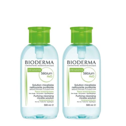 Duo Bioderma Sebium H2O Agua Micelar 500ml