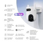 Camara-de-seguridad-WIFI-H9C-Doble-lente-2K-3MP---3MP---EZVIZ