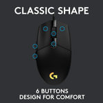 Mouse-Gamer-Logitech-G203-RGB-Lightsync-6-Botones---Negro