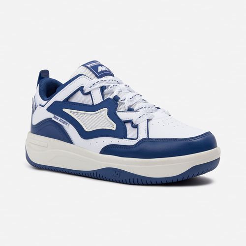 Zapatillas New Athletic Skateboarding Kuel94 Azul Con Blanco Hombre