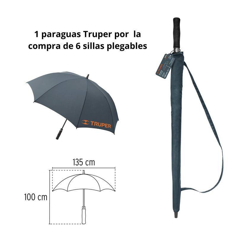 Silla-de-playa-camping-plegable-Paraguas-sombrilla-130cm