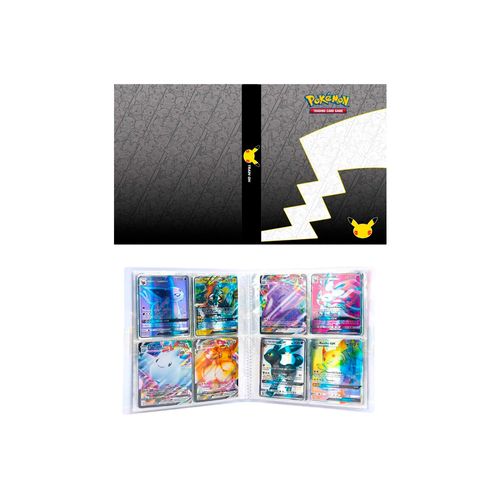 Pokemon Folder 4 Bolsillos 240 Cartas Celebracion