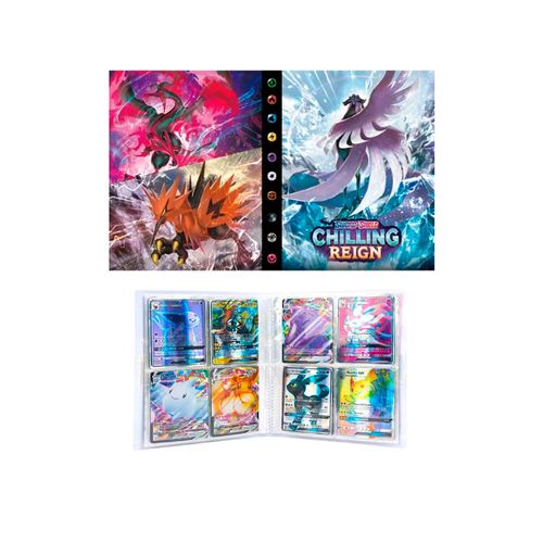 Pokemon Folder 4 Bolsillos 240 Cartas Aves Legendarias