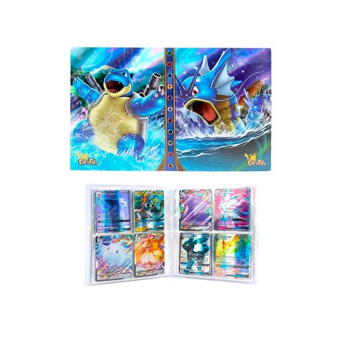Pokemon Folder 4 Bolsillos 240 Cartas Blastoise