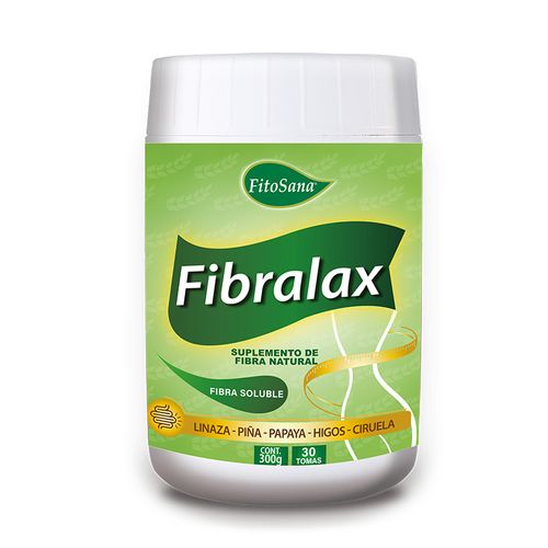 FIBRALAX FITOSANA - SUPLEMENTO DE FIBRA NATURAL SOLUBLE 300G