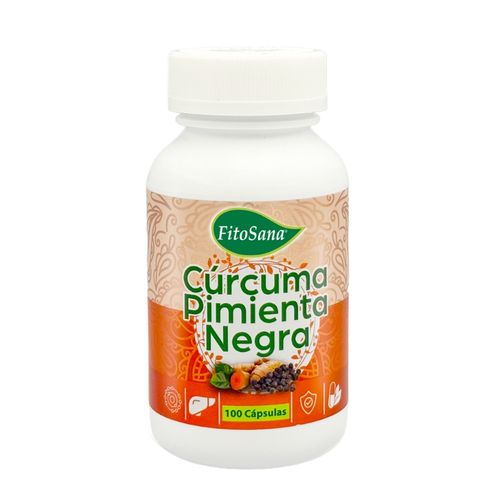 CÁPSULAS CURCUMA CON PIMIENTA NEGRA 100U