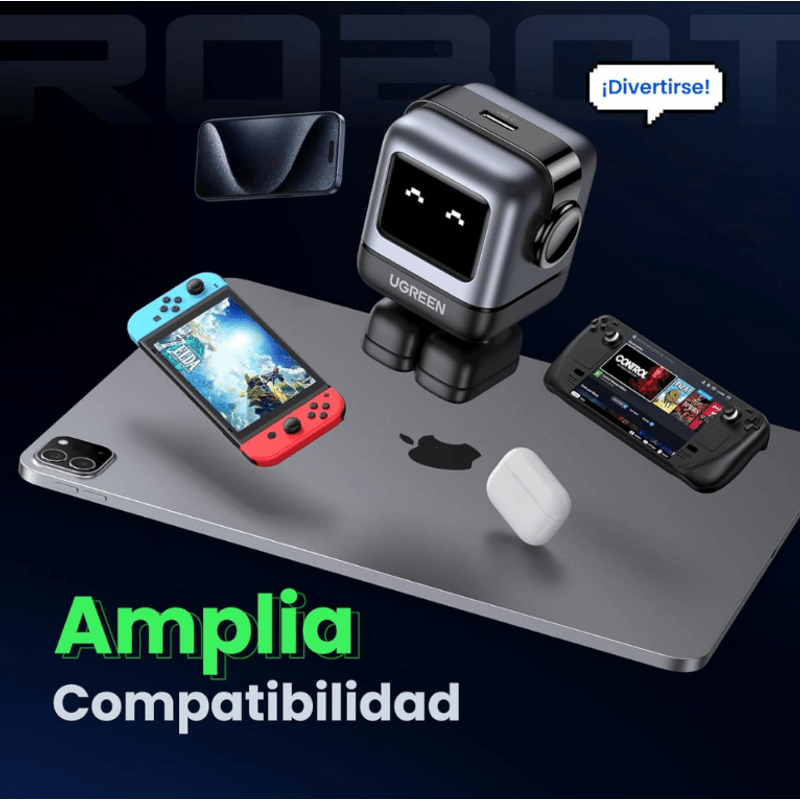 Cargador-Robot-Original-Ugreen-Tipo-C-de-30W