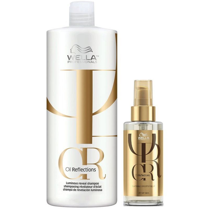 Shampoo-1000ml---Aceite-100ml-Wella-Oil-Reflections