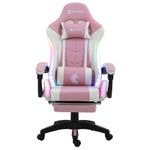 Silla-Gamer-Ergonomica-Dreizt-Shine-RGB-Series-Rosado-Luces-con-Posapies-Reclinable