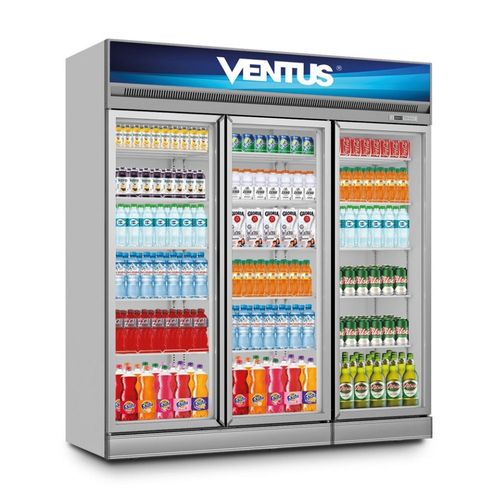 Vitrina Visicooler Ventus VCTM-1400L Top Mounted 3 Puertas 1400L