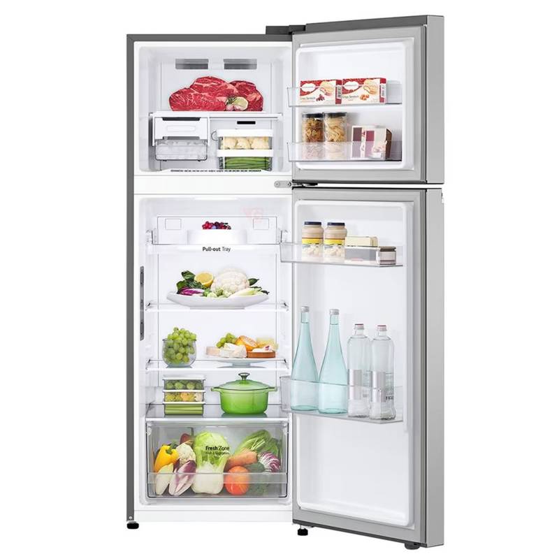 Refrigeradora-LG-Top-freezer-GT24BPP-241-L-con-Door-Cooling-Plateada