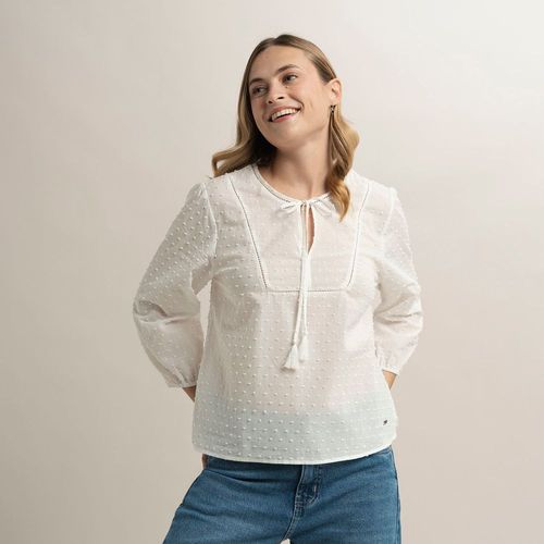 Blusa Mujer Amc Plumeti