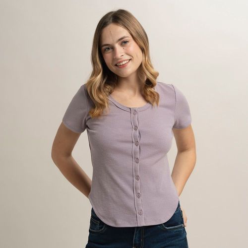 Polo Mujer Amc Botones 1