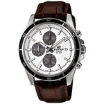 Reloj-Casio-Edifice-EFR-526L-7AV-Fecha-Cronometro-Aceri-Inoxidable-Correa-Cuero-Marron