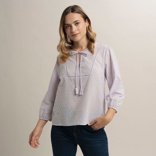 Blusa Mujer Amc Plumeti