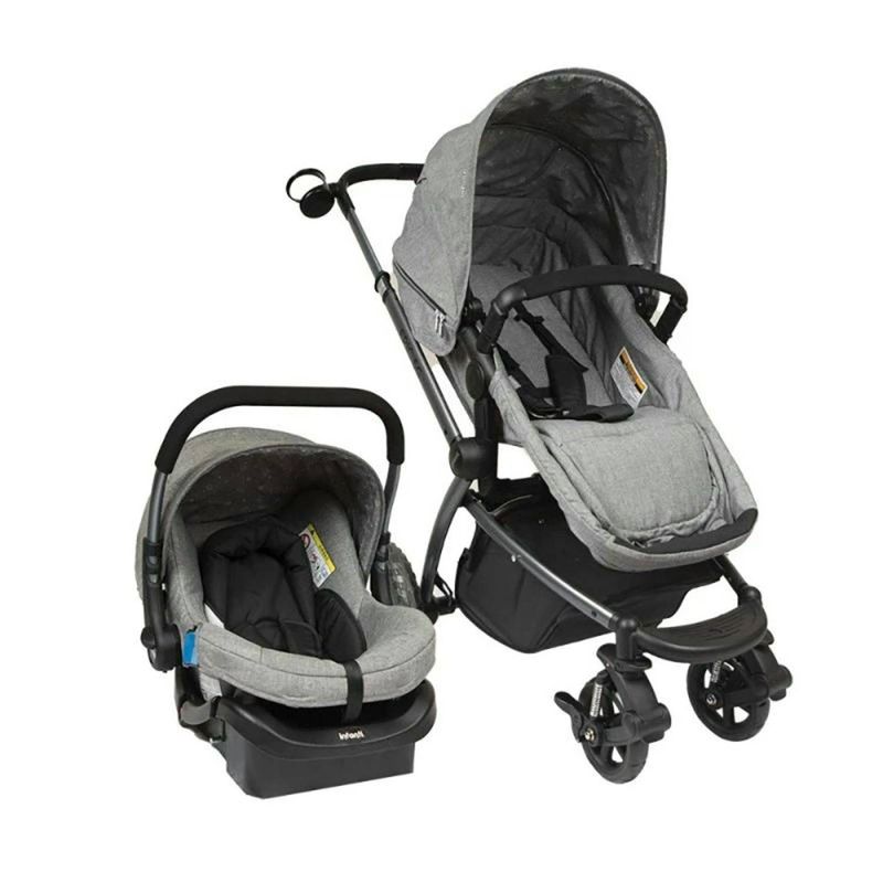 Coche-Travel-System-para-Bebe-«EPIC-5G»-Gris