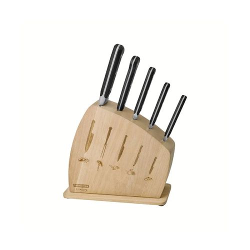 Juego de Cuchillos x6 pzas c/Taco Madera Century - Tramontina
