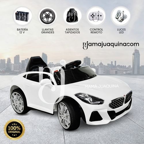 Carro a Batería «BMW FURIOUS» Licenciado Blanco