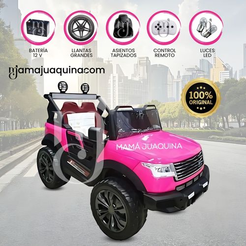 CARRO A BATERÍA  «ROVER PLUS» Rosa