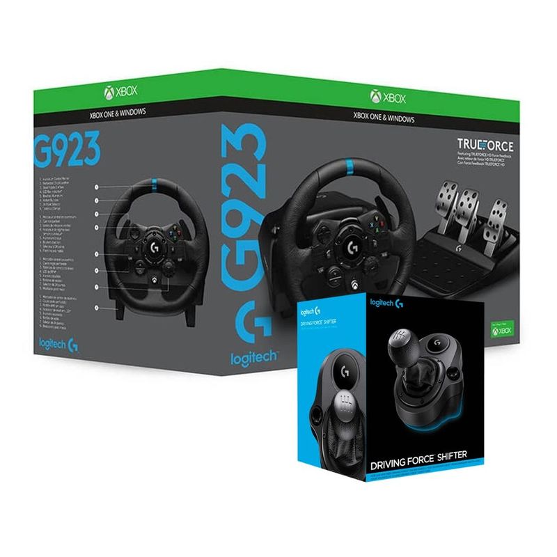 Logitech---Volante-G923-TrueForce-For-PC-y-Xbox-One-Incluye-Palanca