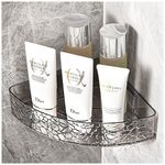 Organizador-Esquinero-de-Baño-con-Pegatina-Negro-F84