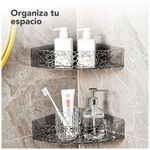 Organizador-Esquinero-de-Baño-con-Pegatina-Negro-F84
