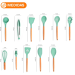 Set-de-Utensilios-para-Cocinas-de-Silicona-Multifuncional-por-12-pzas-Color-Celeste