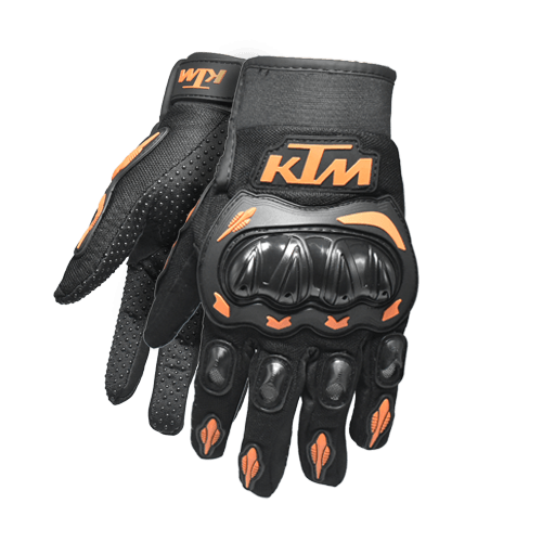Guantes De Motocross Ktm Naranja Con Protecciones Talla XL