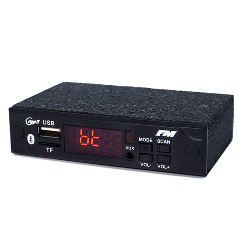 Adaptador De Audio Bluetooth Mp3 Radio Fm Auxiliar Equipos De Sonido