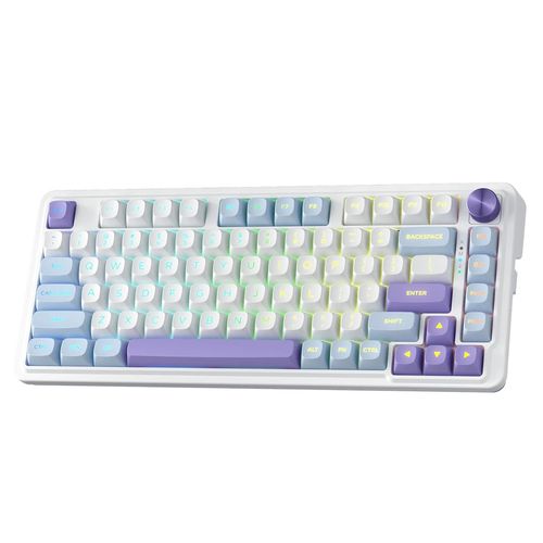 Redragon - Teclado Ucal Max K673WPB 75% Wireless Switch Mint