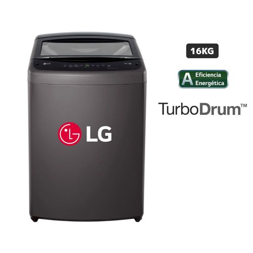 Lavadora LG Carga Superior 16 Kg WT16BVTB Negro