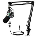 Microfono-Maono-PD200X-Condensador-AUX-USB-Dinamico-Studio-Podcast-Streaming