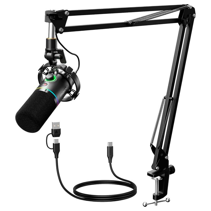 Microfono-Maono-PD200X-Condensador-AUX-USB-Dinamico-Studio-Podcast-Streaming
