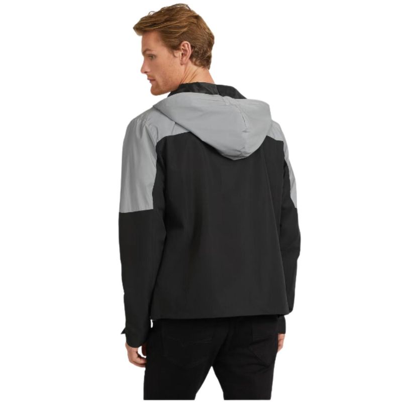 Casaca-Cortavientos-con-Capucha-Guess-Nile-Colorblock---Talla-S