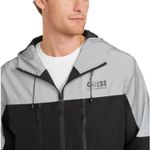Casaca-Cortavientos-con-Capucha-Guess-Nile-Colorblock---Talla-S