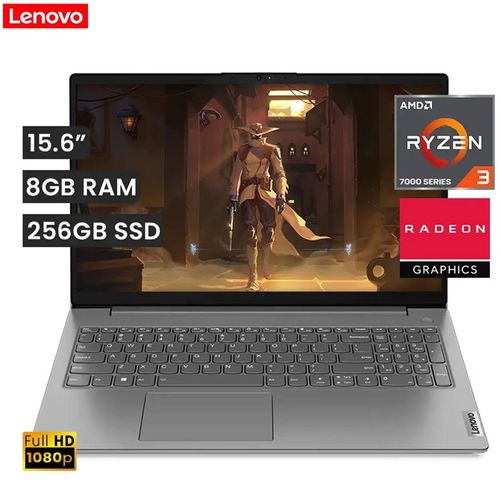 Laptop Lenovo V15 G4 AMN Ryzen 3 7320U G4 RAM 8GB Disco 256GB SSD 15.6" FHD Windows 11