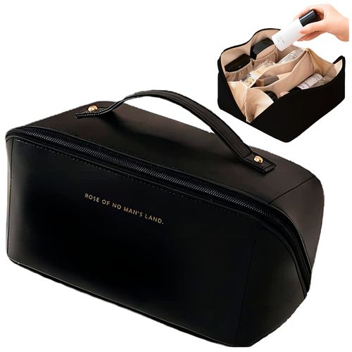 Neceser Organizador de Maquillaje Cosméticos Cuero PU Bolso de Viaje NG 447N