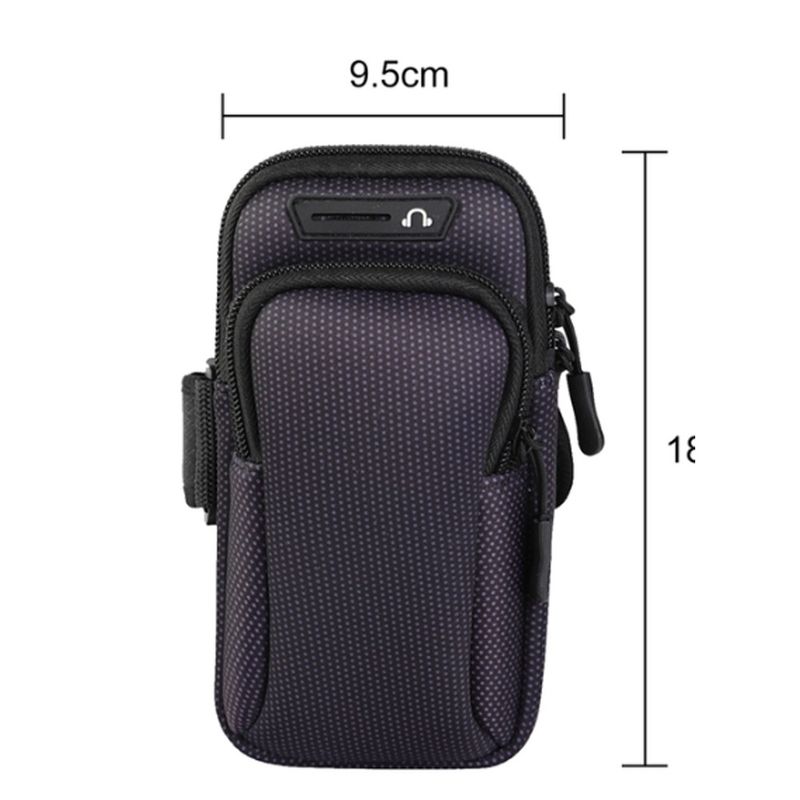 Bolso-Porta-Celular-Deportivo-Brazo-Brazalete-Con-Correa-Cel--negro