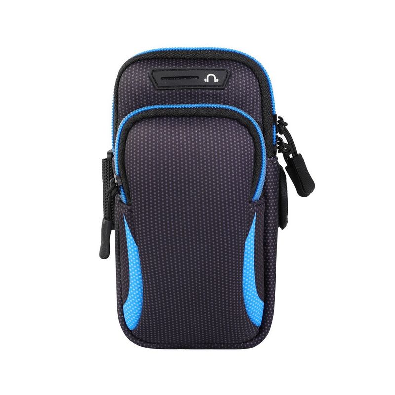 Bolso-Porta-Celular-Deportivo-Brazo-Brazalete-Con-Correa-Cel--Azul
