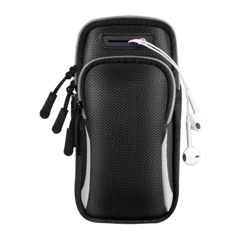Bolso-Porta-Celular-Deportivo-Brazo-Brazalete-Con-Correa-Cel--gris