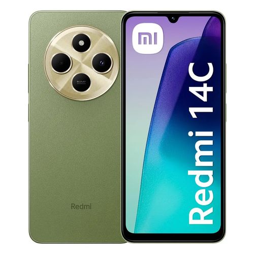XIAOMI REDMI 14C 8GB RAM (4GB+4GB VIRTUAL ) 256GB ROM COLOR VERDE SALVIA