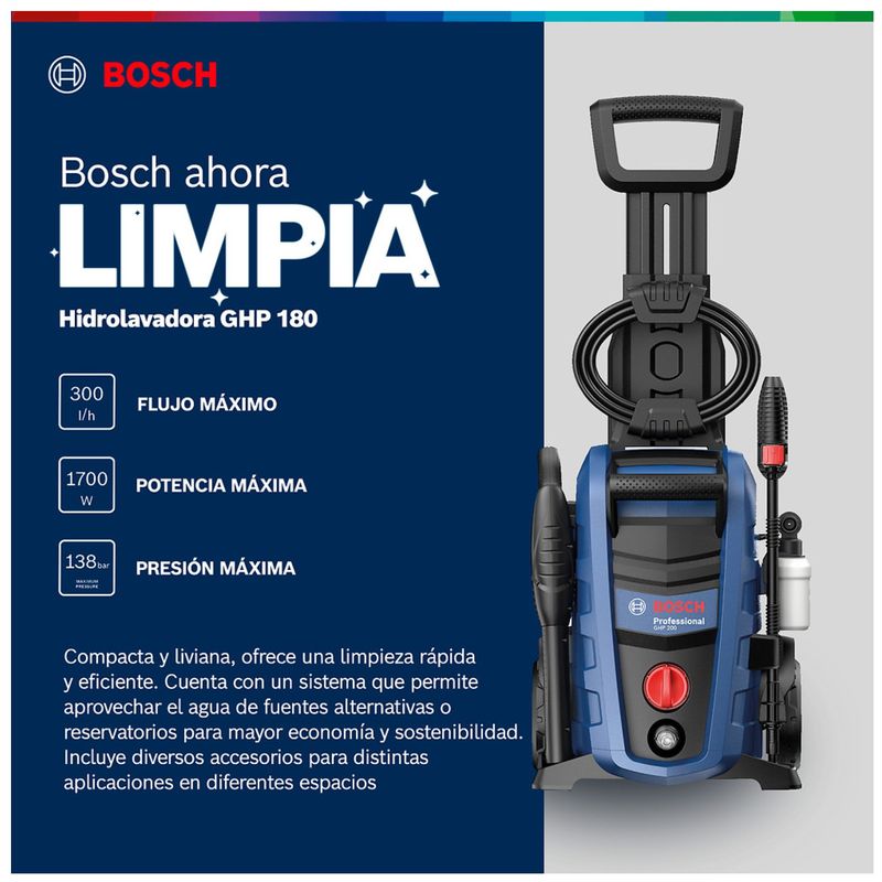 Hidrolavadora--Alta-Presion-2000-PSI-1700W-GHP-200-Bosch