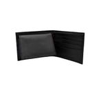 Billetera-Tommy-Hilfiger-LUJO-Cuero-Genuino-Billetera--Negro